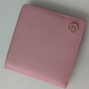 Chanel Vintage Pink Bifold Wallet